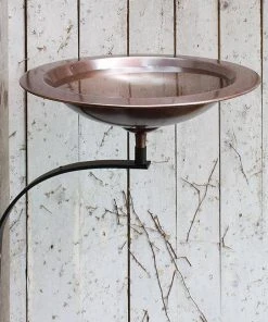 Achla Classic II Bird Bath With Wall Bracket Standing Bird Baths