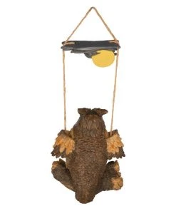 Design Toscano Howie The Hoot Owl Swinging Sculpture 9 Design Toscano Howie The Hoot Owl Swinging Sculpture