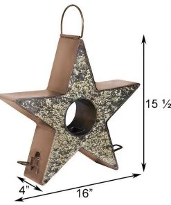 Good Directions Hanging Feeders Star Shaped Fly Through Bird Feeder 7 Good Directions Hanging Feeders Star Shaped Fly Through Bird Feeder
