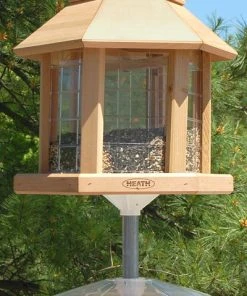 Heath Mfg Post / Pole Mounted Feeders Le Grande Gazebo Bird Feeder Combo