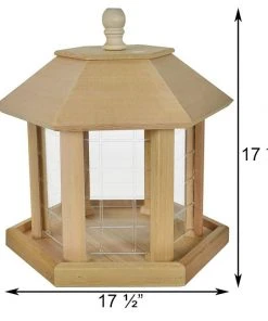 Heath Mfg Post / Pole Mounted Feeders Le Grande Gazebo Bird Feeder Combo