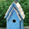 Heartwood Bluebird Manor Bird House, Blue Post / Pole Mounted Houses 1 Heartwood Bluebird Manor Bird House, Blue Post / Pole Mounted Houses