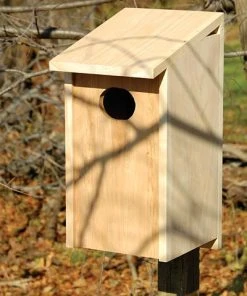 Heartwood Joy Box Wood Duck House Post / Pole Mounted Houses