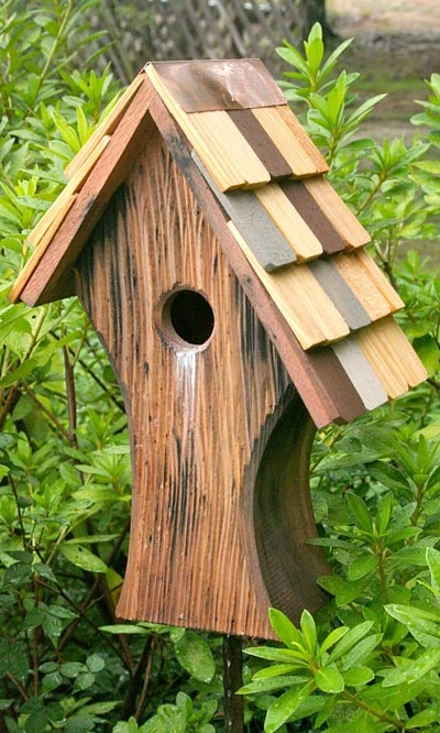Heartwood Nottingham Bird House Post / Pole Mounted Houses 3 Heartwood Nottingham Bird House Post / Pole Mounted Houses
