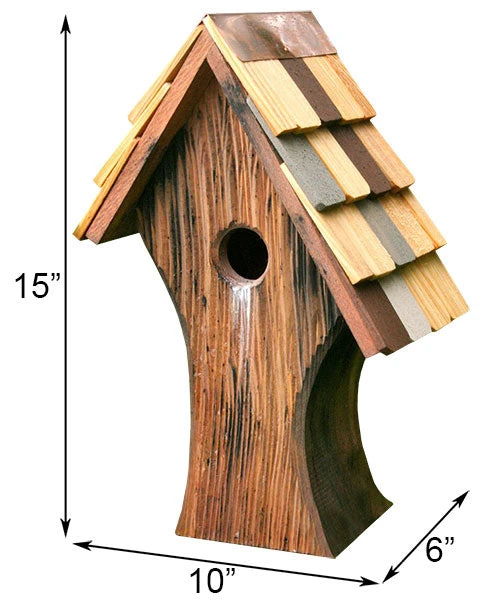 Heartwood Nottingham Bird House Post / Pole Mounted Houses 4 Heartwood Nottingham Bird House Post / Pole Mounted Houses
