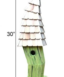 Post / Pole Mounted Houses Heartwood Birdiwampus Bird House, Citrus
