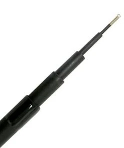 Kites Jackite Fiberglass Telescoping Kite Pole, Black, 20'