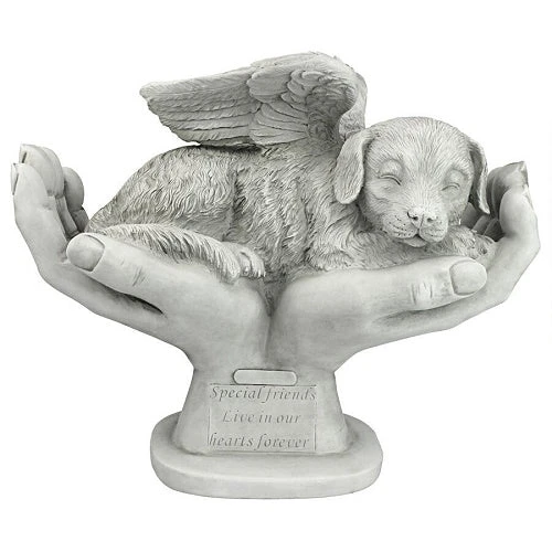 Design Toscano In God's Hands Dog Memorial Statue 4 Design Toscano In God's Hands Dog Memorial Statue