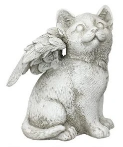 Design Toscano Loving Friend, Memorial Pet Cat Statue