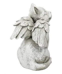 Design Toscano Loving Friend, Memorial Pet Cat Statue