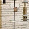 Panacea Products Wild Bird Feeding Station Kit, Black, 7'1" 1 Panacea Products Wild Bird Feeding Station Kit, Black, 7'1"