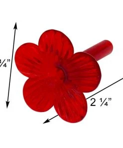 Parasol Shatterproof Flower Feeding Tube Hummingbird Feeders 5 Parasol Shatterproof Flower Feeding Tube Hummingbird Feeders