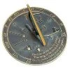 Rome Industries Kiss Of The Sun Brass Verdigris 9.875" Sundial