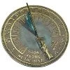 Rome Industries Father Time Brass Verdigris 11.125" Sundial