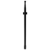 Bird Bath Accessories Achla Black Birding Pole Top Section With Two Holders, 28"