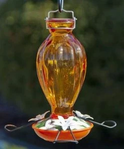 Woodlink Audubon Fluted Glass Oriole Feeder