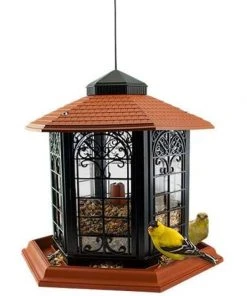 Woodlink Audubon Rustica Italia Gazebo Bird Feeder Decorative Feeders