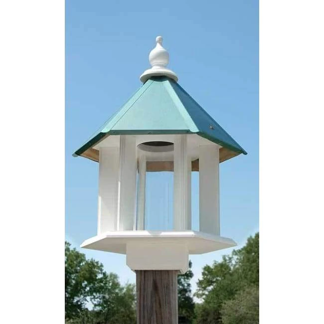 A Wing And A Prayer Decorative Feeders Azalea Bird Feeder With Verdigris Roof 3 A Wing And A Prayer Decorative Feeders Azalea Bird Feeder With Verdigris Roof