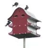 S&K Mfg Purple Martin Houses Barn And Perch 16 Room Purple Martin House