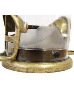 Aspects Big Tube Antique Brass Wild Bird Feeder Hanging Feeders