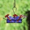 Parasol Bouquet-3 Hummingbird Feeder, Blue Hummingbird Feeders
