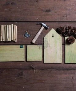 Esschert Design Build-It-Yourself Bird House Kit Post / Pole Mounted Houses