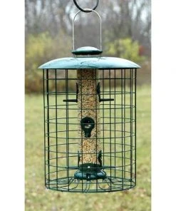 Woodlink Caged Seed Tube Bird Feeder Cage Feeders