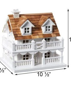 Home Bazaar Cape Cod Bird House With Bracket