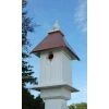 A Wing And A Prayer Cathedral Bird House With Hammered Copper Colored Metal Roof Decorative Houses