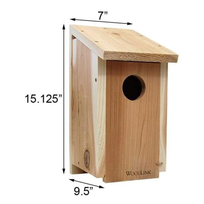 Woodlink Cedar Woodpecker House 4 Woodlink Cedar Woodpecker House