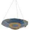 Anthony Stoneware Ceramic French Blue Medium Bird Bath Hanging Bird Baths 1 Anthony Stoneware Ceramic French Blue Medium Bird Bath Hanging Bird Baths