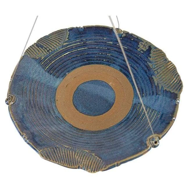 Anthony Stoneware Ceramic French Blue Medium Bird Bath Hanging Bird Baths 5 Anthony Stoneware Ceramic French Blue Medium Bird Bath Hanging Bird Baths