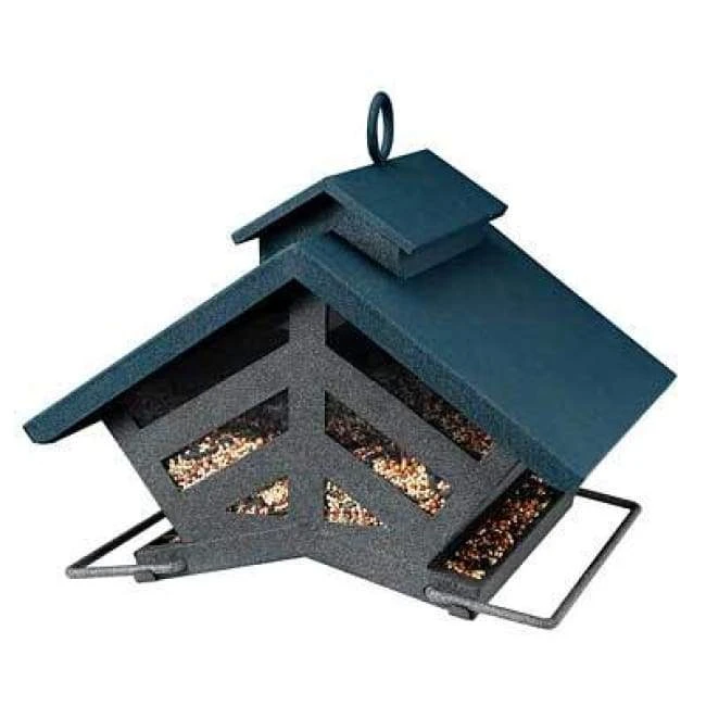 Heritage Farms Hanging Feeders Chalet Deluxe Double Sided Bird Feeder 3 Heritage Farms Hanging Feeders Chalet Deluxe Double Sided Bird Feeder