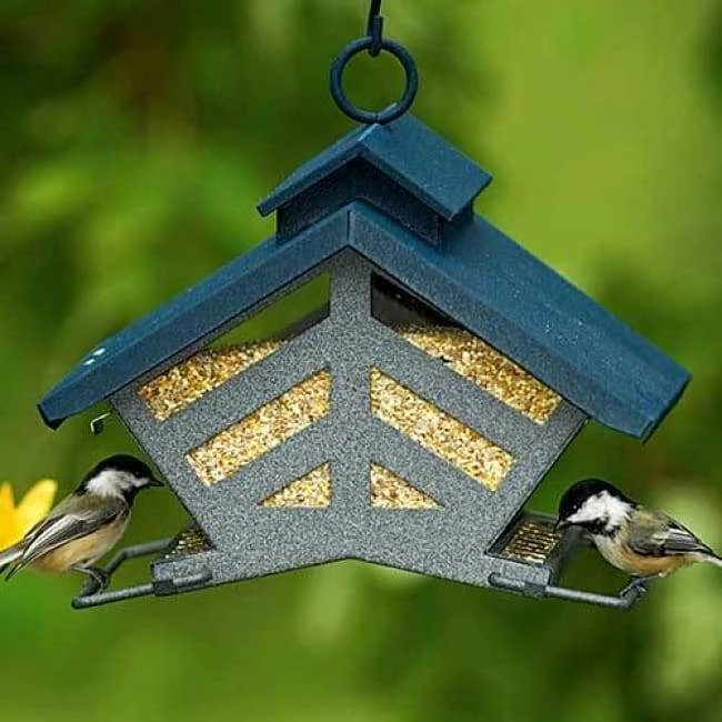 Heritage Farms Hanging Feeders Chalet Deluxe Double Sided Bird Feeder 5 Heritage Farms Hanging Feeders Chalet Deluxe Double Sided Bird Feeder