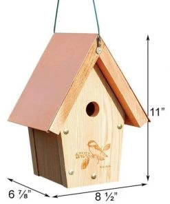 Woodlink All Bird Houses Chickadee & Wren House With CopperTop