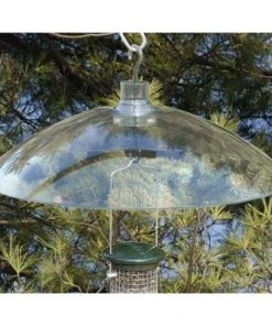 Woodlink Bird Feeder Accessories Clear Plastic Weather Shield & Squirrel Baffle