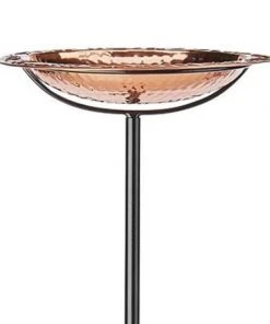 Good Directions Copper Bird Bath With Garden Pole All Bird Baths