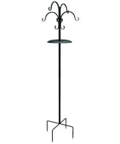 Panacea Products Bird Feeder Accessories Deluxe Bird Black Feeding Station Kit, 7'9"