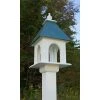 A Wing And A Prayer Decorative Feeders Dogwood Bird Feeder With Verdigris Roof 2 A Wing And A Prayer Decorative Feeders Dogwood Bird Feeder With Verdigris Roof
