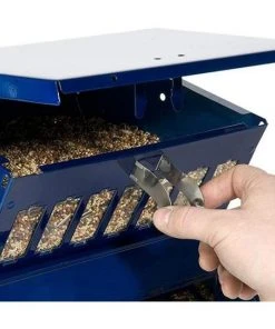 Heritage Farms Double Sided Absolute II Electric Blue Bird Feeder