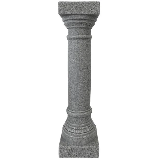 Emsco Group Lawn & Garden Greek Column Pedestal, Granite Colored, 32"H 5 Emsco Group Lawn & Garden Greek Column Pedestal, Granite Colored, 32"H