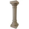 Emsco Group Greek Column Pedestal, Sandstone Colored, 32"H Lawn & Garden