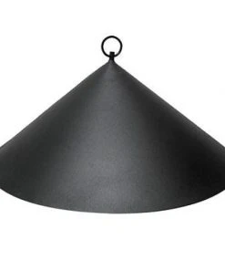 Achla Bird Feeder Accessories Hanging Black Squirrel Baffle