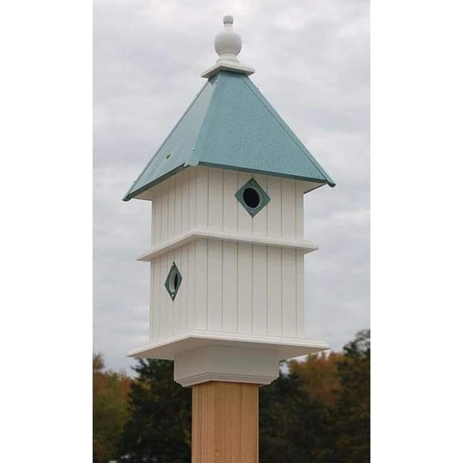 A Wing And A Prayer Holly Bird House With Verdigris Roof Decorative Houses 3 A Wing And A Prayer Holly Bird House With Verdigris Roof Decorative Houses