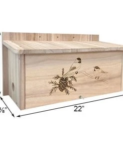 Prime Retreat Post / Pole Mounted Houses Horizontal Winter Roost 7 Prime Retreat Post / Pole Mounted Houses Horizontal Winter Roost