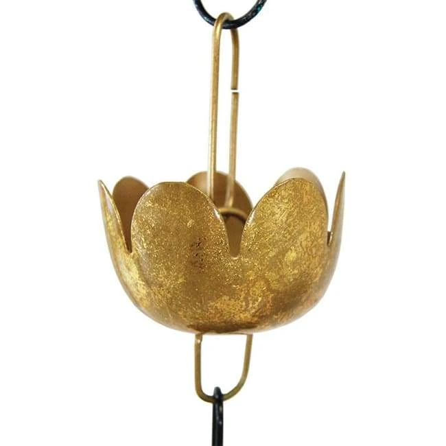 Ancient Graffiti Lily Rain Chain, Multicolored Lawn & Garden 4 Ancient Graffiti Lily Rain Chain, Multicolored Lawn & Garden