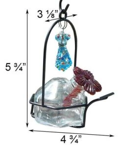 Parasol Lunch Pail Hummingbird Feeder, Sprinkles