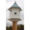 A Wing And A Prayer Magnolia Bird House With Verdigris Roof Decorative Houses 2 A Wing And A Prayer Magnolia Bird House With Verdigris Roof Decorative Houses