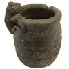 Athens Stonecasting Mayan Frog Planter 1 Athens Stonecasting Mayan Frog Planter