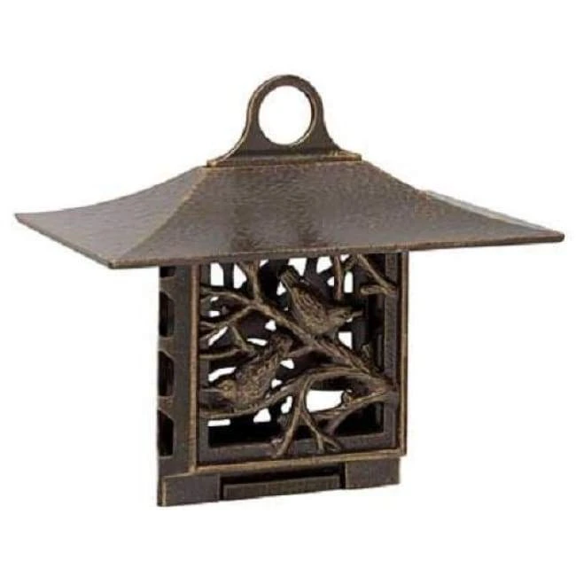 Whitehall Products Nuthatch Bronze Colored Suet Feeder Hanging Feeders